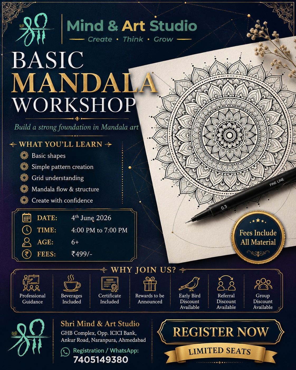Basic Mandala Workshop