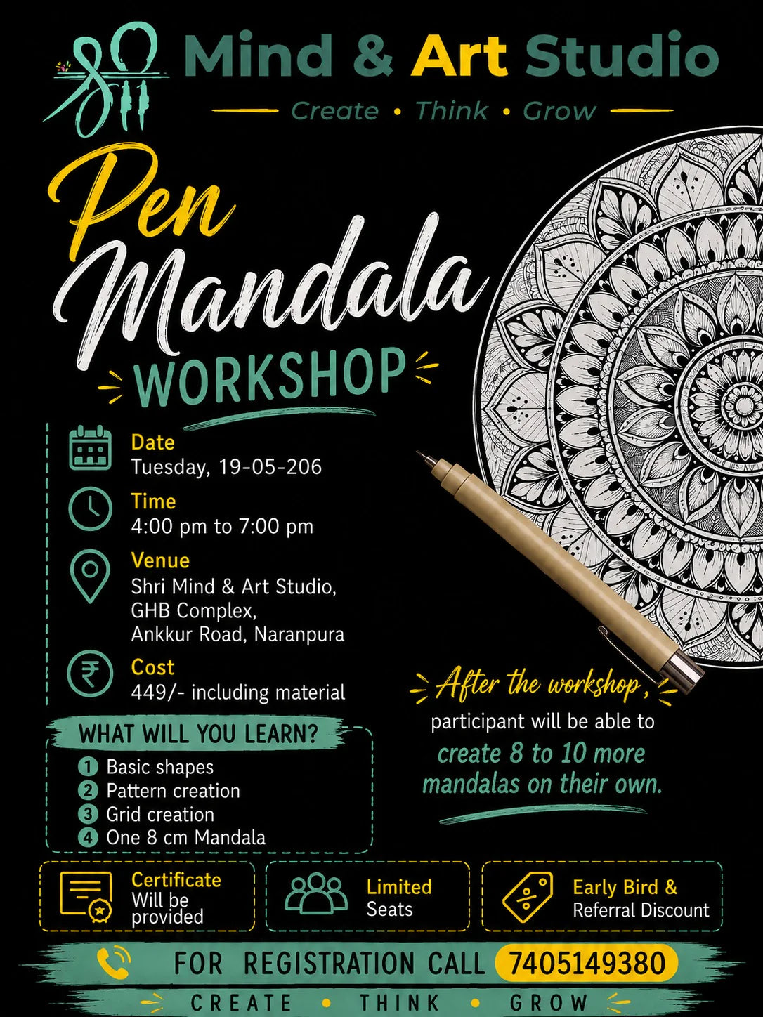 Pen Mandala Workshop