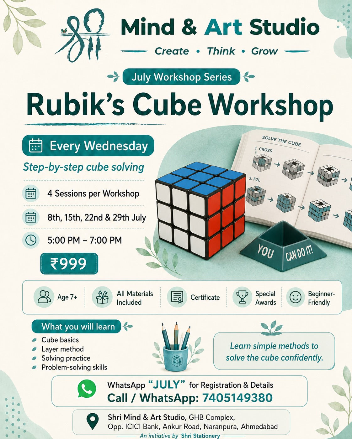 Rubik's Cube Workshop